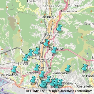 Mappa Autostrada dei Giovi, 16161 Genova GE, Italia (3.0675)