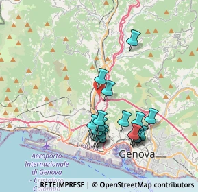 Mappa Autostrada dei Giovi, 16161 Genova GE, Italia (3.7545)