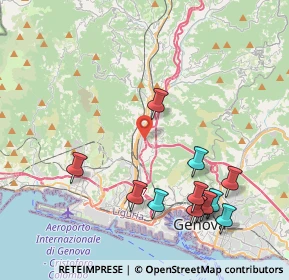 Mappa Autostrada dei Giovi, 16161 Genova GE, Italia (4.685)