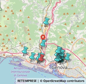 Mappa Autostrada dei Giovi, 16161 Genova GE, Italia (4.146)