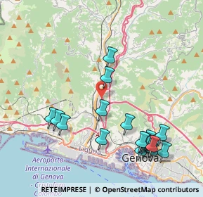 Mappa Autostrada dei Giovi, 16161 Genova GE, Italia (4.62167)