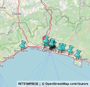 Mappa Autostrada dei Giovi, 16161 Genova GE, Italia (9.59462)