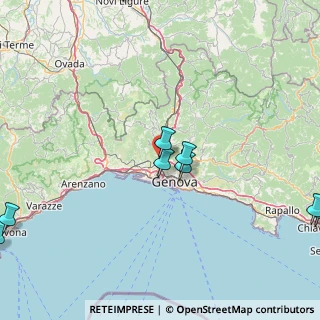 Mappa Autostrada dei Giovi, 16161 Genova GE, Italia (25.77273)