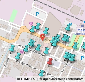 Mappa Viale della Repubblica, 48024 Massa Lombarda RA, Italia (0.13929)