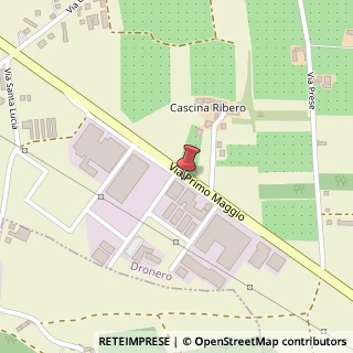 Mappa Via I Maggio, 22, 12025 Dronero, Cuneo (Piemonte)