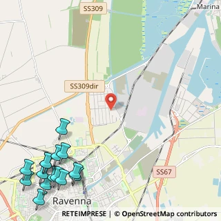 Mappa Via Romagnoli, 48100 Ravenna RA, Italia (3.74933)