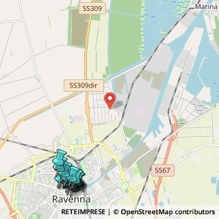 Mappa Via Romagnoli, 48100 Ravenna RA, Italia (3.614)
