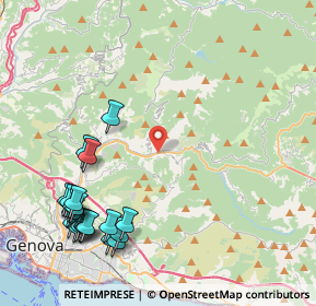 Mappa 16165 Genova GE, Italia (5.398)