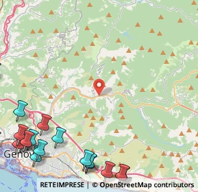Mappa 16165 Genova GE, Italia (7.22167)
