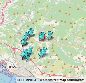 Mappa 16165 Genova GE, Italia (3.2175)