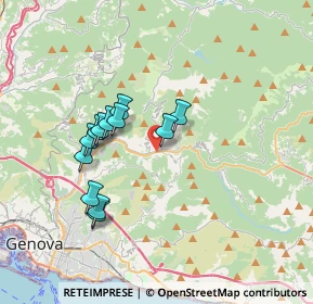 Mappa 16165 Genova GE, Italia (3.13333)