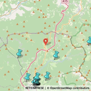 Mappa Località Montelungo Superiore, 54027 Pontremoli MS, Italia (7.6315)