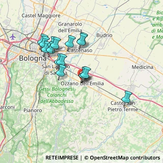 Mappa Via Nilde lotti, 40064 Ozzano dell'Emilia BO, Italia (6.67)