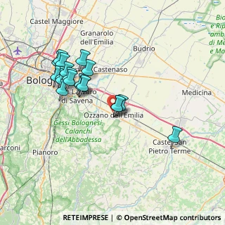 Mappa Via Nilde lotti, 40064 Ozzano dell'Emilia BO, Italia (7.25474)