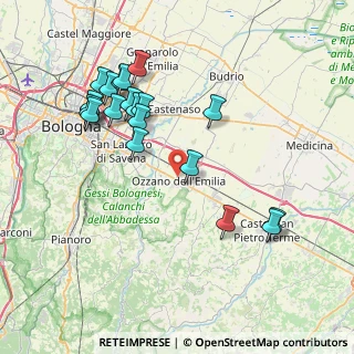 Mappa Via Nilde Iotti, 40064 Ozzano dell'Emilia BO, Italia (8.326)