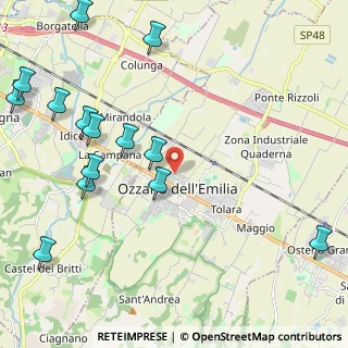 Mappa Via Nilde Iotti, 40064 Ozzano dell'Emilia BO, Italia (2.84643)
