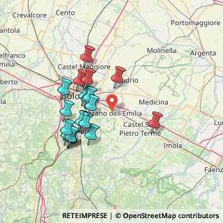 Mappa Via Nilde lotti, 40064 Ozzano dell'Emilia BO, Italia (13.2235)