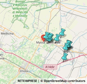 Mappa Via Pierre de Coubertin, 48024 Massa Lombarda RA, Italia (5.92167)