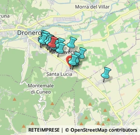 Mappa Dronero, 12025 Dronero CN, Italia (1.2885)