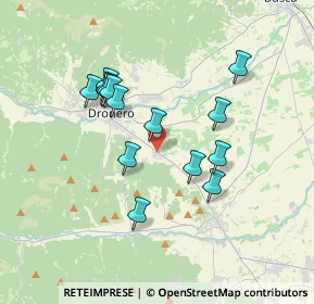 Mappa Dronero, 12025 Dronero CN, Italia (3.22857)