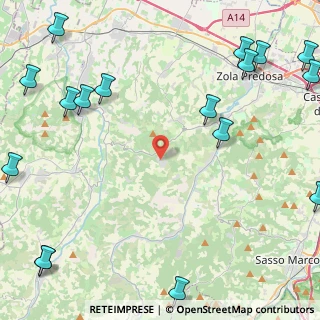Mappa 40050 Monte San Pietro BO, Italia (7.04235)