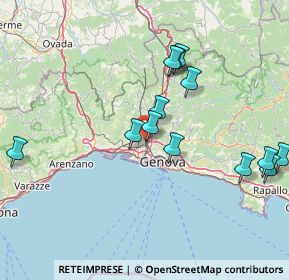 Mappa Via della Costiera, 16161 Genova GE, Italia (16.15462)
