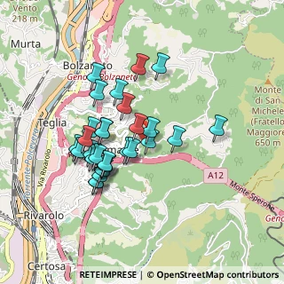 Mappa Via Sergio Kasman, 16159 Genova GE, Italia (0.78552)