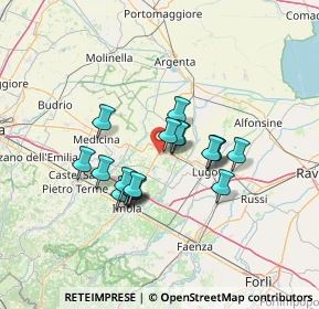 Mappa Via Trebeghino, 48024 Massa lombarda RA, Italia (10.62611)