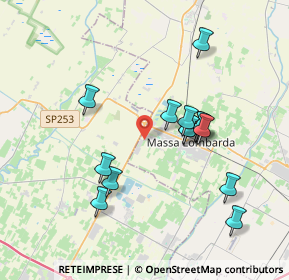 Mappa Via Trebeghino, 48024 Massa lombarda RA, Italia (3.57143)