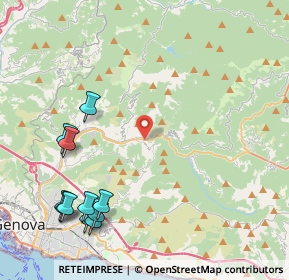 Mappa Via di Sponda Nuova, 16165 Genova GE, Italia (5.50364)