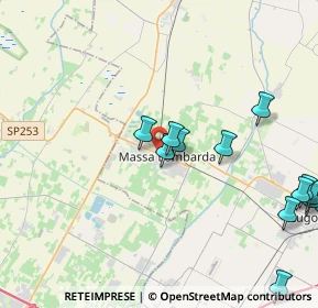 Mappa Via Padre Antonio Costa, 48024 Massa Lombarda RA, Italia (5.16308)