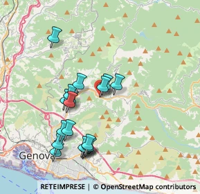 Mappa Via Silvio Solimano, 16165 Genova GE, Italia (3.69333)