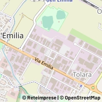 Mapa Ozzano dell'Emilia