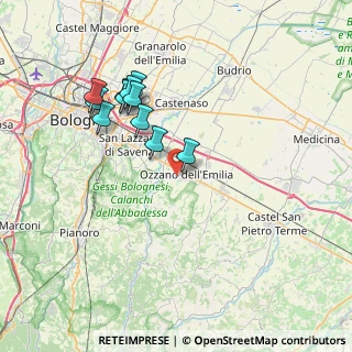Mappa Via S. Cristoforo, 40064 Ozzano dell'Emilia BO, Italia (7.17909)