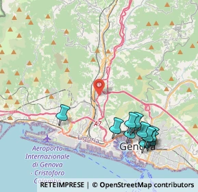 Mappa Via delle Tofane, 16161 Genova GE, Italia (4.77333)