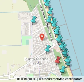 Mappa Via dell'Ancora, 48122 Punta Marina RA, Italia (0.553)