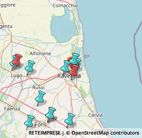 Mappa A. Zona Basette, 48123 Ravenna RA, Italia (18.17167)