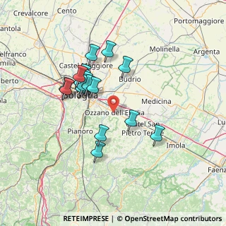 Mappa Viale II Giugno, 40064 Ozzano dell'Emilia BO, Italia (12.73842)