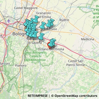 Mappa Viale II Giugno, 40064 Ozzano dell'Emilia BO, Italia (7.637)