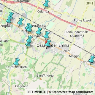 Mappa Viale II Giugno, 40064 Ozzano dell'Emilia BO, Italia (2.71143)