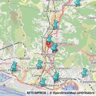 Mappa Via Carnia, 16161 Genova GE, Italia (2.67083)