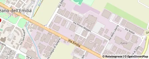 Mappa Ozzano dell'Emilia