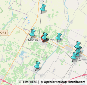 Mappa Via Ruggero Grieco, 48024 Massa Lombarda RA, Italia (3.74)