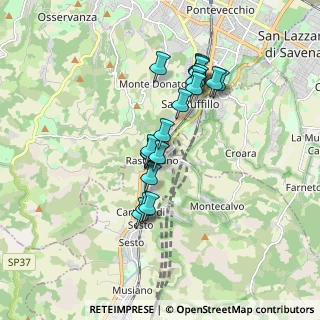 Mappa Via Enrico Mattei, 40065 Pianoro BO, Italia (1.445)