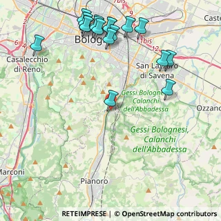 Mappa Via Enrico Mattei, 40065 Pianoro BO, Italia (5.45056)