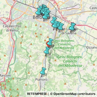 Mappa Via Enrico Mattei, 40065 Pianoro BO, Italia (4.7505)