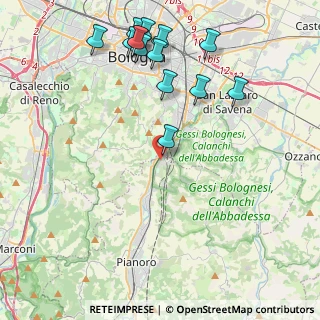 Mappa Via Enrico Mattei, 40065 Pianoro BO, Italia (5.01357)