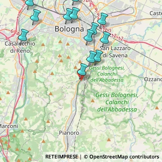 Mappa Via Enrico Mattei, 40065 Pianoro BO, Italia (5.27308)