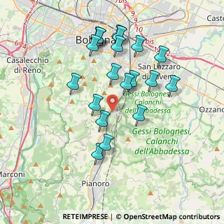 Mappa Via Enrico Mattei, 40065 Pianoro BO, Italia (3.7045)