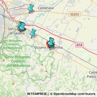 Mappa Viale Allende, 40064 Ozzano dell'Emilia BO, Italia (3.78)